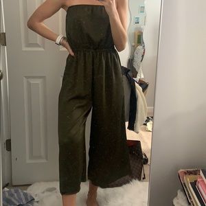 Never Worn Urban Outfitters Fall Silk Jumpsuit